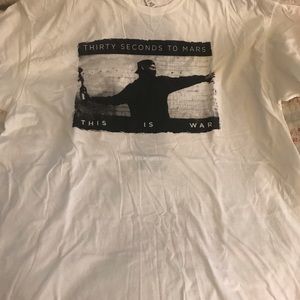 Rare / HTF Thirty 30 Seconds to Mars This is War shirt 30STM